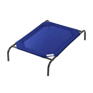 lot 34504 image: The Original Coolaroo Elevated Pet Dog Bed for Indoors & Outdoors Medium Aquatic Blue