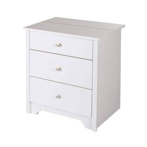 lot 38008 image: South Shore Vito Nightstand Charging Station Retail$169.49