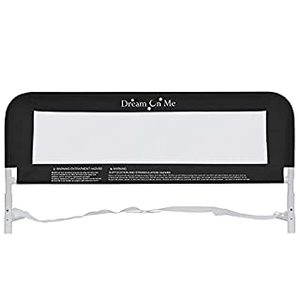 lot 38044 image: Dream On Me Mesh Security Bed Rail in Black, 15 Inch (B09BW5GXYY)