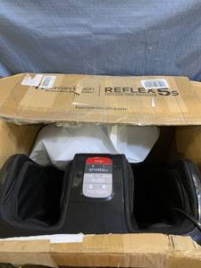 lot 38088 image: Human Touch Reflex 5s Foot And Calf Massager Black