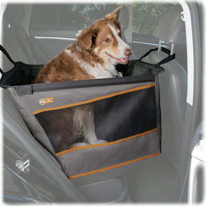lot 38089 image: K&H Pet Products Buckle N Go Car Seat for Pets Gray Large 21 X 19 X 19 Inches