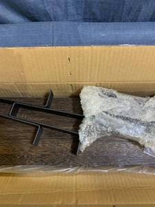 lot 38093 image: Mkono Rustic Wood Floating Wall Shelf��s Set Of 2