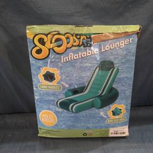lot 56113 image: Sloosh Inflatable Lounger Item No. 40194