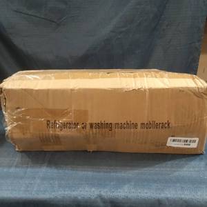 lot 56126 image: Refrigerator Or Washing Machine Mobile Rack