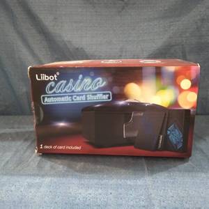lot 56133 image: Liibot Casino Automatic Card Shuffler 1 Deck Included