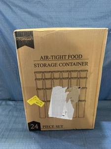 lot 56241 image: VTOPMART Air Tight Storage Containers 24 Piece Set
