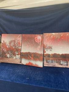 lot 56289 image: 3 PIECE PICTURE SET