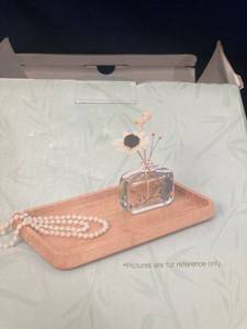 lot 56299 image: SET OF TWO DECORATIVE BAMBOO TRAYS