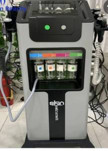 lot 6687 image: 8 In 1 Hydra Oxygen Jet Peel Facial Machine Microdermabrasion Skin Rejuvenation Retail $1299.99