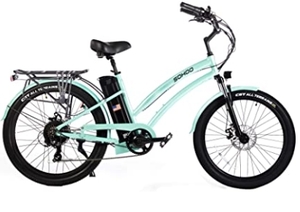lot 5002 image: SOHOO 48V500W13Ah 26 Step-ThruStep-Over Beach Cruiser Electric Bicycle City E-Bike Mountain Bike Retail $1399.99