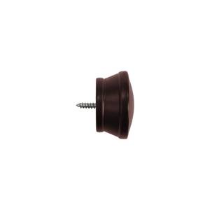 lot 10159 image: Lumi Wood Rings in Ant. Mahogany for 1-38 in. wood rod (7-Pack)