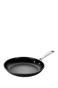 lot 3768 image: Le Creuset 12-Inch Toughened Nonstick PRO Frying Pan in Black at Nordstrom