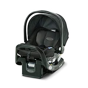 lot 10166 image: Graco SnugRide SnugFit 35 Infant Car Seat with Anti-Rebound Bar - Gotham