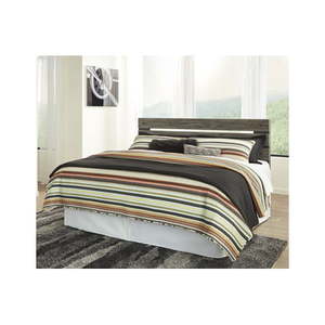 lot 10210 image: Signature Design by Ashley Cazenfeld BlackGray KingCalifornia King Panel Headboard