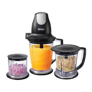 lot 10215 image: Ninja - Master Prep Food Processor - Black, Stainless Steel