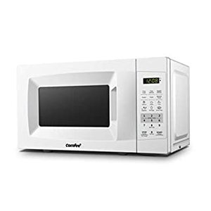 lot 10238 image: Comfee White Microwave, 17 x 11.5 x 10 H