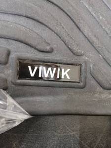 lot 10340 image: VIWIK Floor Mats 2pc Black