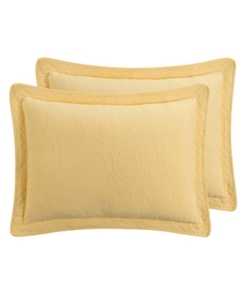 lot 2396 image: Royal Heritage Williamsburg Richmond Embroidered Cotton Sham