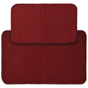 lot 10249 image: Garland Rugs Modern Farmhouse Chili Pepper Red Kitchen Mat 2 x 3 2 Pieces