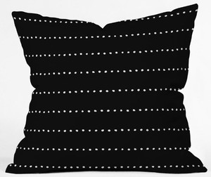 lot 56 image: Deny Designs Dot Stripes IndoorOutdoor Throw Pillow, 15x15