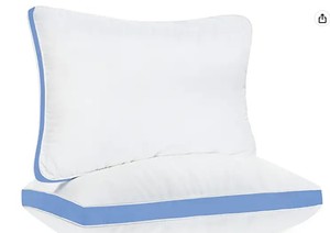 lot 2321 image: Aolisiyum 18x26 Gusset Pillow 2 Pack