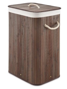 lot 3758 image: Whitmor Bamboo Hamper