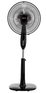 lot 3769 image: AmazonBasics Adjustable Oscillating Standing Fan
