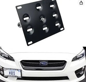 lot 3919 image: Dewhel Tow Hook License Plate