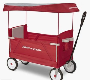 lot 10169 image: Radio Flyer Wagon With Canopy
