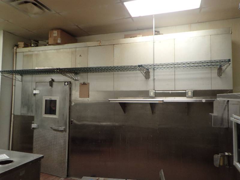 lot 2085 image: 29x16 Kolpak Commercial Double Walk-In Freezer