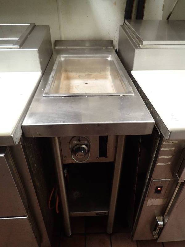 lot 2116 image: 16x36 Single Well Heated Food Warmer
