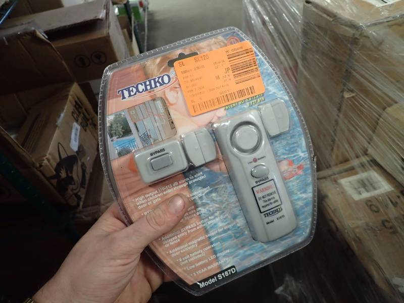 Techko S187D Safe Pool Alarm New Year Plumbing and Lighting Auction