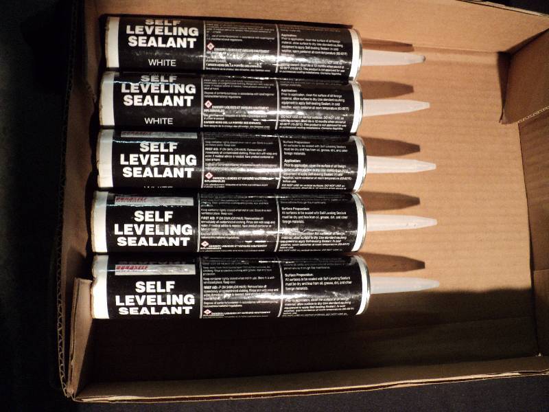 lot 5076 image: (5) ct. lot Dura Self Roof Products, self Leveling