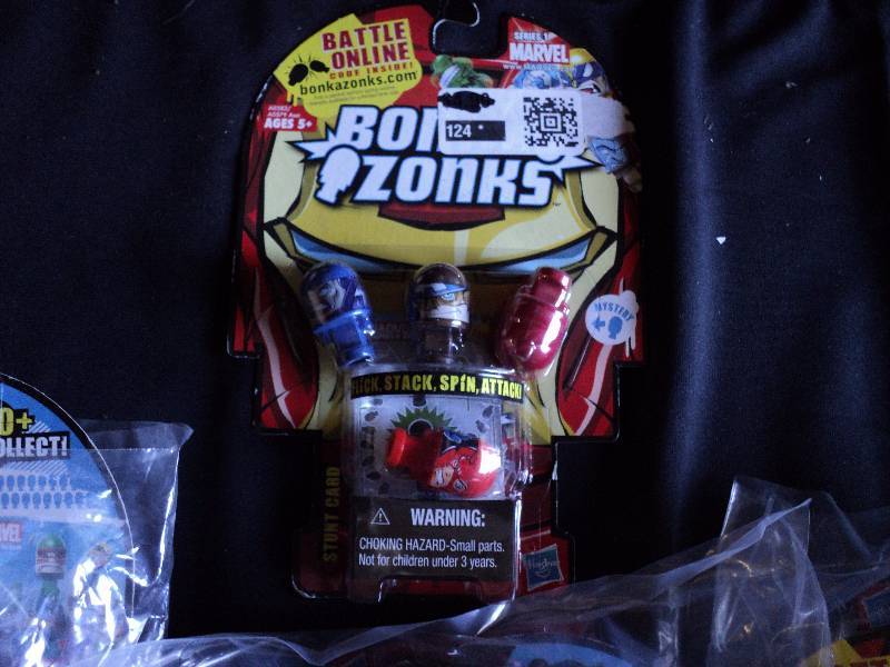lot 5090 image: (24) ct. lot Bonka Zonks Marvel Series 1 packaged for resale or use