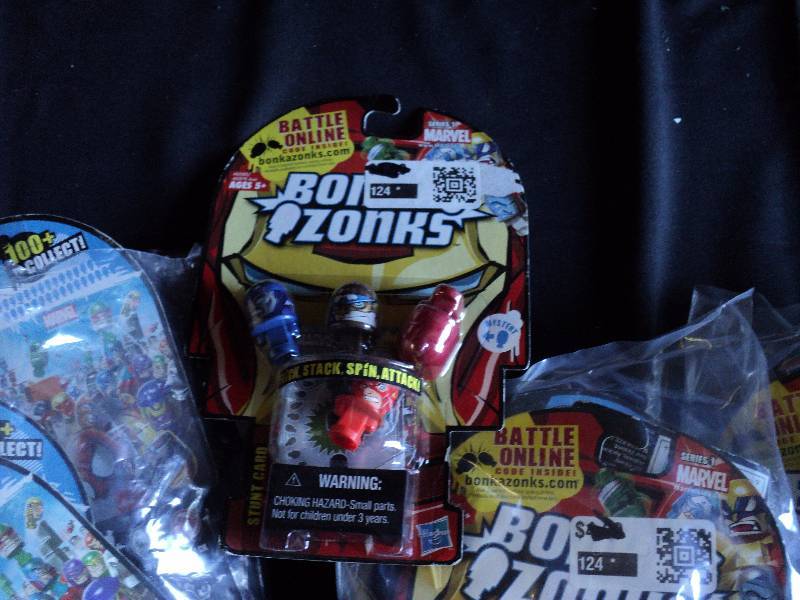 lot 5091 image: (24) ct. lot Bonka Zonks Marvel Series 1 packaged for resale or use