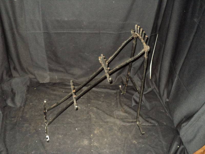 lot 5185 image: (1) Figi Wrought Iron display racks