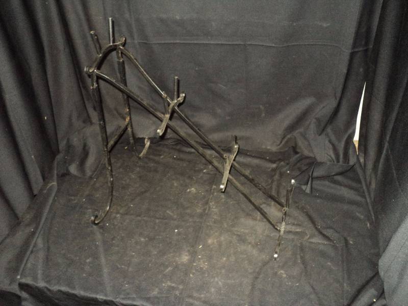 lot 5186 image: (1) Figi Wrought Iron display racks