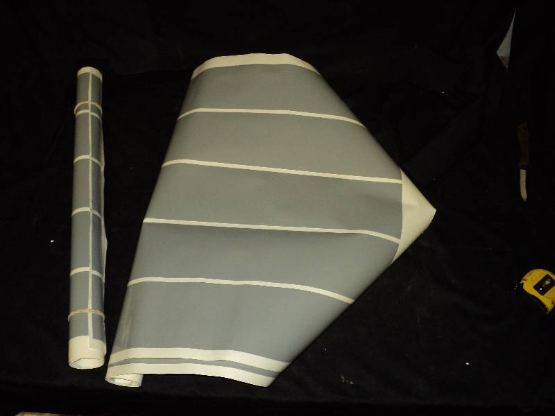 lot 5215 image: (4) sheets Oracle gray Sign Vinyl, 5 strips 4 x 7 75IL