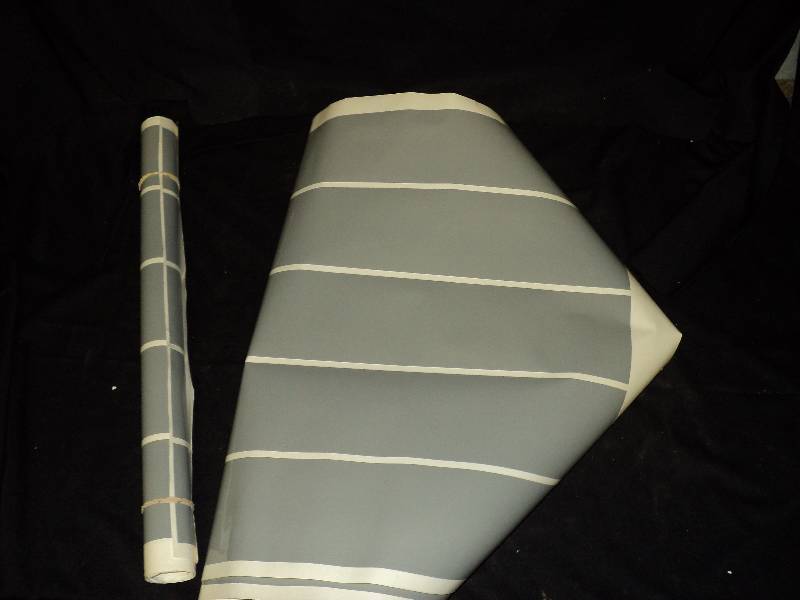 lot 5218 image: (4) sheets Oracle gray Sign Vinyl, 5 strips 4 x 7 75IL