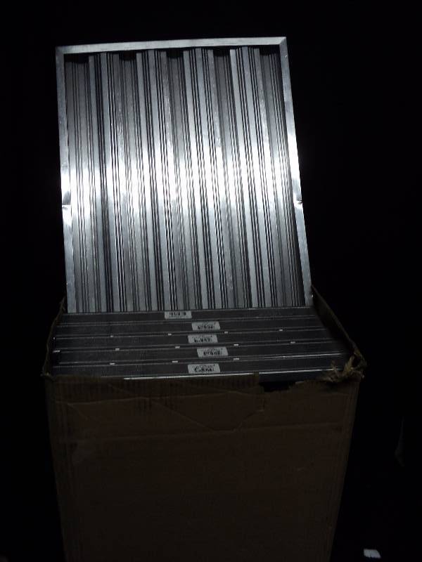 lot 5228 image: (6) ct. lot Aluminum Grease Baffle Filters, 25 x 20 x 2