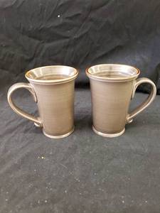 lot 1994 image: pair Baum Tuscany XL coffee cups