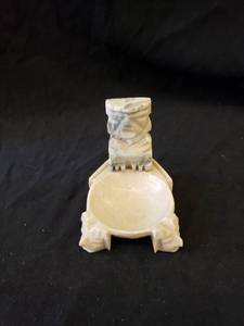 lot 2002 image: stone ashtray made in Mexico