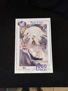 lot 2014 image: factory sealed Peace At Last puzzle
