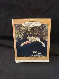 lot 2033 image: Star Trek Klinger Hallmark ornament