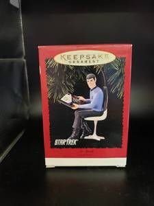 lot 2038 image: Star Trek Mr. Spock Hallmark ornament