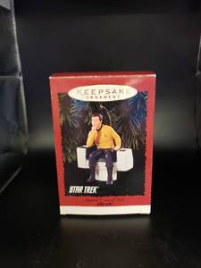 lot 2041 image: Star Trek Captain Kirk Hallmark ornament