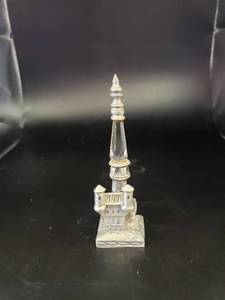 lot 2051 image: pewter castle wCrystal marked 1984