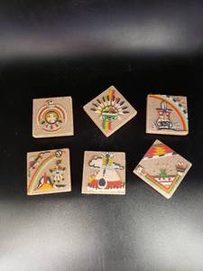 lot 2060 image: lotof 6 southwest style sand magnets