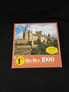 lot 2076 image: Big Ben factory sealed castle puzzle