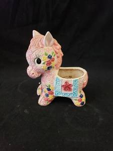 lot 2139 image: donkey planter